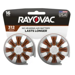 Rayovac Zinc-Air 312 1.45 volt Hearing Aid Battery
