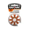 Rayovac Zinc-Air 13 Mercury Free 1.45V Hearing Aid Battery