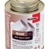 Rectorseal Gold Clear Solvent Cement For PVC 8 oz