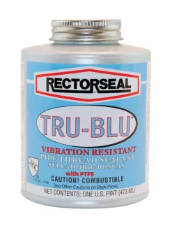 RectorSeal Tru-Blu Blue Pipe Thread Sealant 16 oz