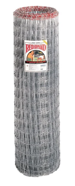 Red Brand Square Deal 48 in. H X 100 ft. L Steel Horse Fence Silver