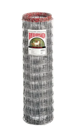 Red Brand Square Deal Fence Wire Silver