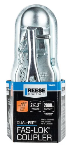 Reese Dual-Fit 2000 lb. cap. 1.87 in. Dual Fit Coupler