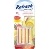 Refresh Your Car! Fresh Strawberry/Cool Lemonade Scent Car Vent Clip 0.7 oz Solid