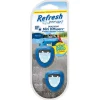 Refresh Your Car! Mini Diffusers New Car /Cool Breeze Scent Car Air Freshener 0.2 oz Liquid 2 pk