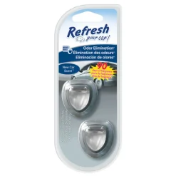 Refresh Your Car New Car Scent Mini Car Diffuser 2 pk Liquid