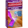 Rejuvenate Click N Clean 17 in. Cleaning Microfiber Mop Refill 1 pk