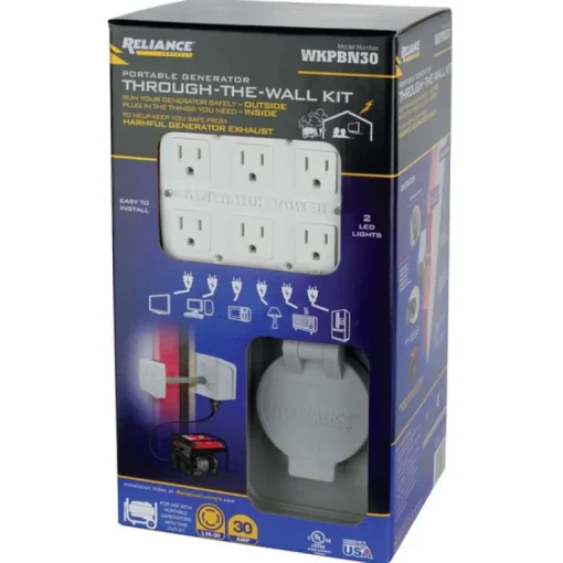 Reliance Portable Generator Through The Wall Kit