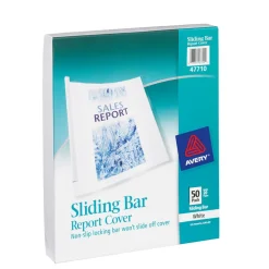 REPORT COVER CLEAR 50PK