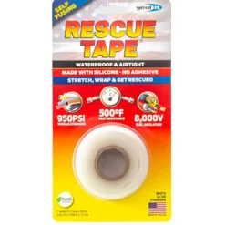 Rescue Tape Clear 1 in. W X 12 ft. L Silicone Tape