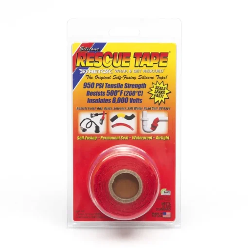 Rescue Tape Red 1 in. W X 12 ft. L Silicone Tape