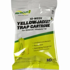 Rescue Yellow Outdoor Non-Toxic Jacket Attractant Cartridge 1.25 H x 7 D in. (Pack of 9)
