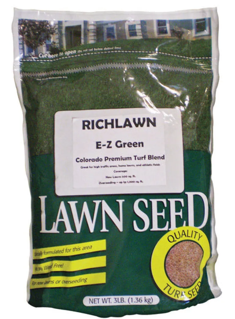 Richlawn E-Z Green Colorado Premium Sun & Shade Exposure Kentucky Blue Grass Seed 3 lbs.