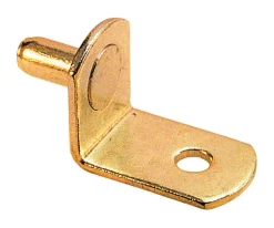 Richlelieu Onward Gold Metal Shelf Support Shelf Support Peg 5 mm Ga. 1.00 in. L 33 lb