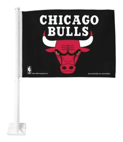Rico MLB Chicago Bulls Flag 2.5 in. H X 1.5 in. W