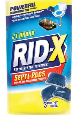 RID-X Pouches Septic System Treatment 3.2 oz