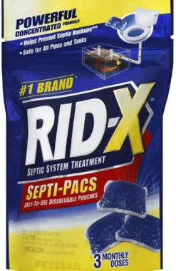 RID-X Pouches Septic System Treatment 3.2 oz