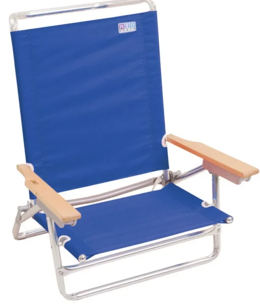 Rio Brands 5 position Beach Chair (Pack of 4)