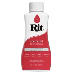Rit 88230 8 Oz Cherry Red Liquid Dye (Pack of 12)