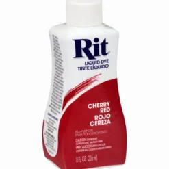 Rit 88230 8 Oz Cherry Red Liquid Dye (Pack of 12)
