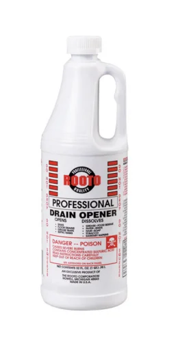 Rooto Professional Liquid Drain Opener 32 oz (Pack of 12)