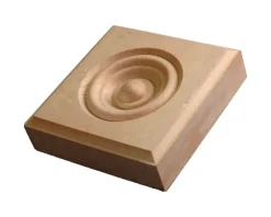 ROSETTE 3.5" PINE RTB35 (Pack of 12)
