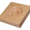 ROSETTE TRIM PINE 3.75" (Pack of 14)