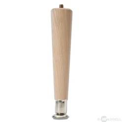 Round Taper Table Leg, 7.5-In.