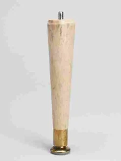 Round Taper Table Leg, 7.5-In.