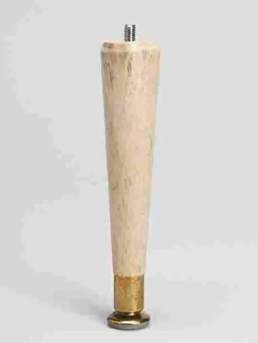 Round Taper Table Leg, 7.5-In.
