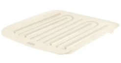 Rubbermaid 1.3 in. H x 15.3 in. W x 14.3 in. L Plastic Dish Drainer Bisque