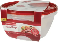 Rubbermaid 13 cups Clear Food Storage Container 2 pk