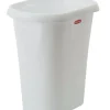 Rubbermaid 3 gal. White Open Top Wastebasket (Pack of 8)
