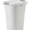 Rubbermaid 8 gal. White Open Top Wastebasket (Pack of 6)