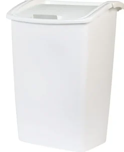 Rubbermaid 11.25 gal. White Swing Out Wastebasket (Pack of 6)