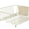 Rubbermaid 5.3 in. H x 12.4 in. W x 14.3 in. L Steel Dish Drainer Bisque (Pack of 6)
