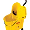 Rubbermaid 35 qt Wringer Bucket Yellow