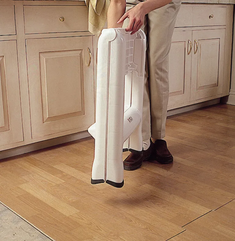 Rubbermaid 2 Step 22.7 in. H x 20.6 in. W x 19.5 in. D 300 lb. capacity 2 step Plastic Folding Step Stool (Pack of 3)