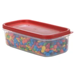 Rubbermaid Clear Polypropylene 5-Cup Capacity Rectangle BPA-Free Food Storage Container with Lid