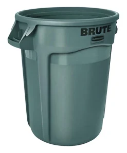 Rubbermaid Commercial FG263200GRAY 32 Gallon Gray Brute?� Container (Pack of 6)