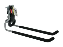Rubbermaid FastTrack Soft Grip Coating Satin Nickel Steel Small and Medium Multi-Purpose Hook 50 lb.