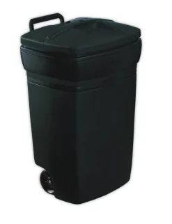 Rubbermaid Roughneck 45 gal Plastic Wheeled Garbage Can Lid Included