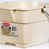 Rubbermaid Roughneck 15 qt. Bucket Bisque (Pack of 6)