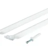 Rubbermaid White Aluminum Direct Mount Brace for Shelving 16 L x 12 W x 1.1 H in.
