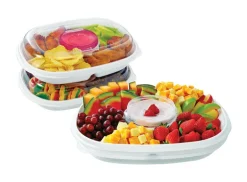 Rubbermaid White Food Storage Container 1 pk