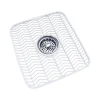Rubbermaid White Plastic Sink Protector Mat