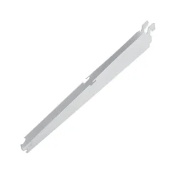 Rubbermaid White Steel Adjustable Fast Track Bracket 12 L x 2 H x 0.7 W in.