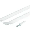 Rubbermaid White Steel Support Brace 12 L x 22.8 H x 5 W in. with Drive Pin