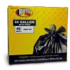 Ruffies 55 gal Drum Liners Wing Ties 40 pk