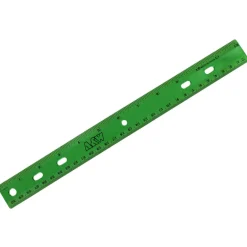RULER PLST METRIC 12'L